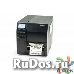 Принтер этикеток Toshiba B-EX4T1 термотрансферный 300 dpi, LCD, Ethernet, USB, граф. иконки, B-EX4T1-TS12-QM-R(D) фото