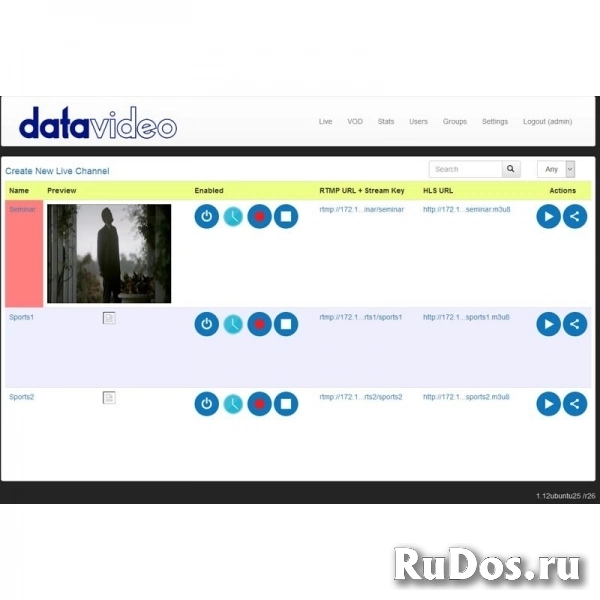 Вещательная платформа Datavideo DVS-200 фото