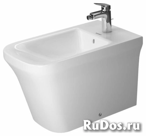 Биде напольное DURAVIT P3 Comforts 227310 с горизонтальным выпуском фото