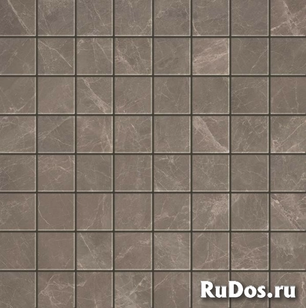 Плитка Atlas Concorde Marvel Edge MARVEL Gris Supreme Mosaico Matt AEOR 30x30 фото