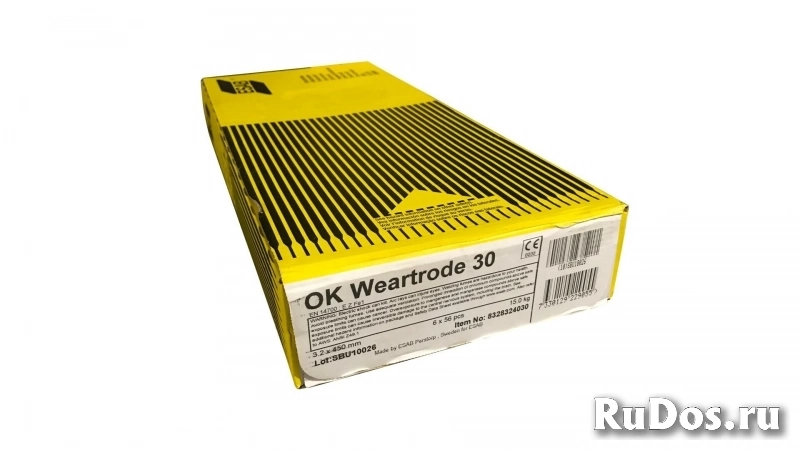 Электроды ESAB OK Weartrode 30 (OK 83.28) ф 3,2 мм х 450 мм (15кг) фото