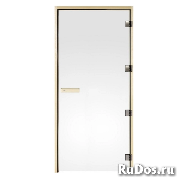 Дверь для сауны Tylo DGB 10x20 (прозрачная, сосна, арт. 91031950) фото