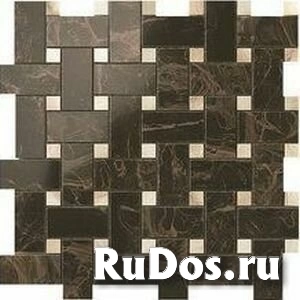 Supernova Marble Frappuccino Dark Twist Mosaic 30.5x30.5 фото