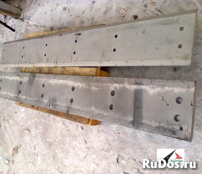 Нож ковша погрузчика экскаватора, кромка режущая изображение 3