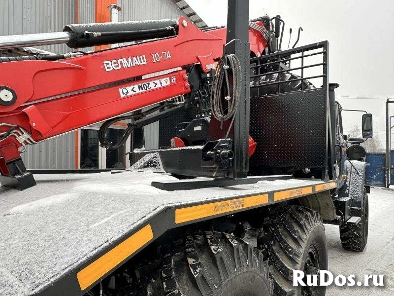 Лесовоз Урал с новым манипулятором Палфингер изображение 8