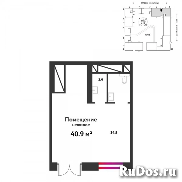 Продам коммерческую недвижимость 40.9 м2 изображение 3