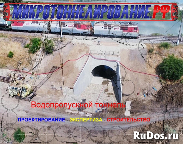 Водопропускной тоннель методом Защитный экран из труб фотка