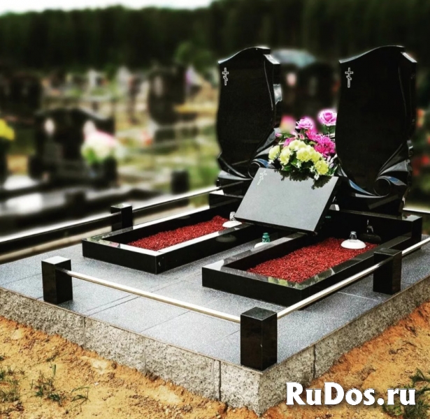 Благоустройство на кладбище Нововоронеж, благоустройство могил в фото
