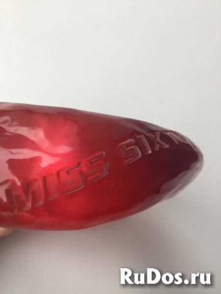 Браслет новый miss sixty красный прозрачный пластик широкий кругл изображение 10