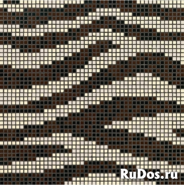 Мозаика облицовочная стеклянная Bisazza Decori Opus Romano Zebra ( м2) фото