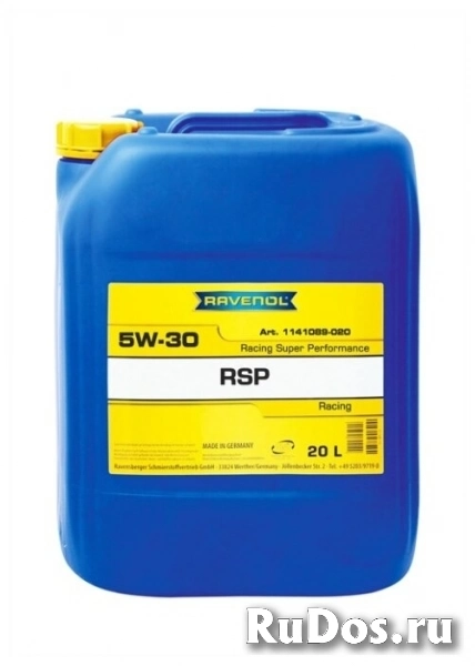 Моторное масло Ravenol RSP Racing Super Performance SAE 5W-30 20 л фото