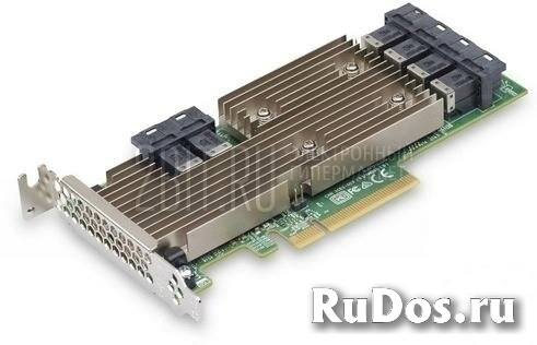 LSI HBA SAS9305-24i (PCI-E 3.0 x8, LP ) SAS/SATA 12G, Non-RAID -до 1024, 24port (6*intSFF8643), каб. отдельно фото