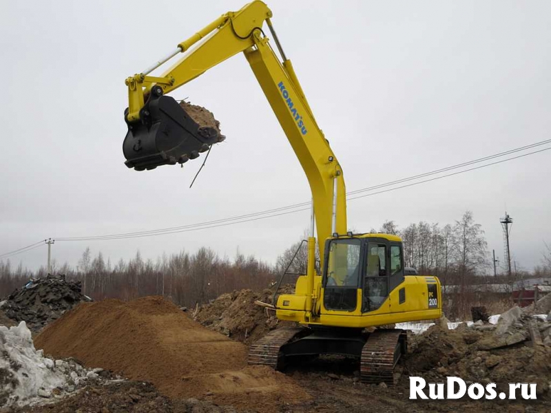 Гусеничный экскаватор Komatsu 200, безупречен изображение 5