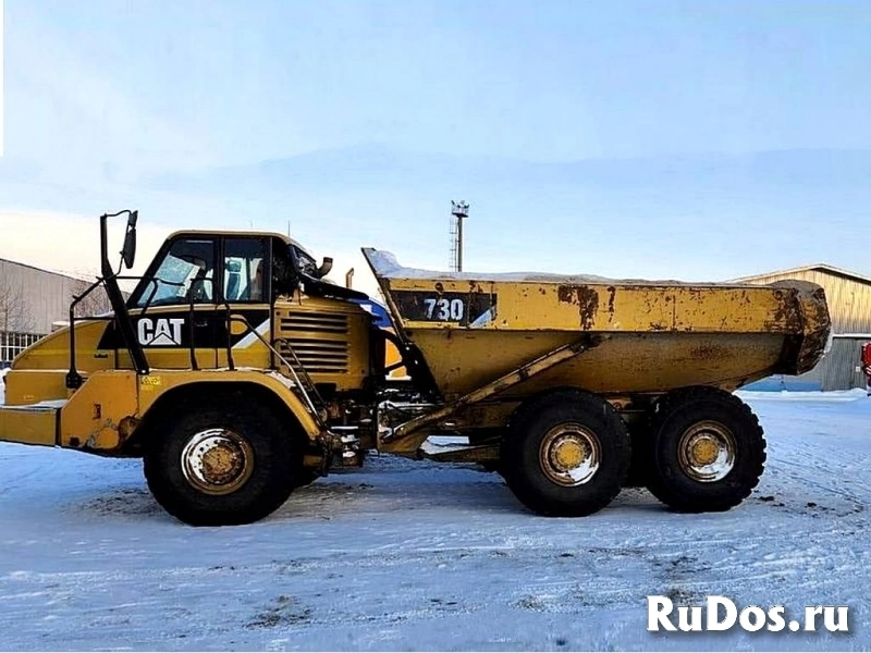 Сочлененный самосвал думпер CAT 730, х2 шт изображение 6