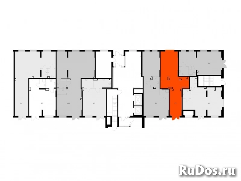 Продам коммерческую недвижимость 55.8 м2 фотка