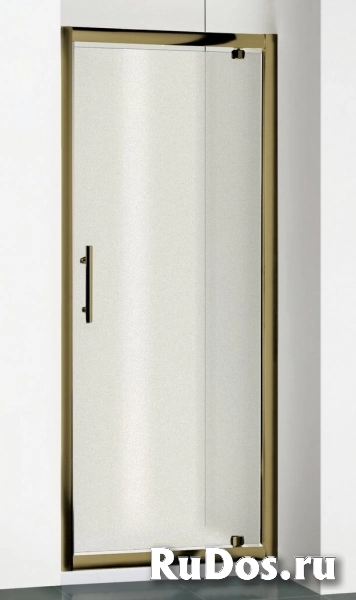 Душевая дверь в нишу RGW Passage PA-05 Br (860-910)x1850 стекло Cora, профиль бронза фото
