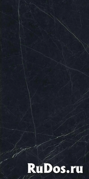 Керамогранит Ariostea Ultra Marmi Nero Marquina levigato silk 6mm 150*75 фото