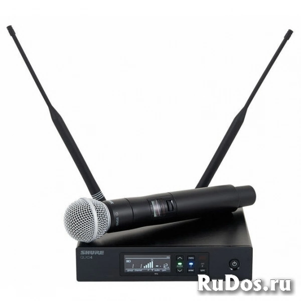 Радиосистема с ручным передатчиком Shure QLXD24E/SM58 G51 фото