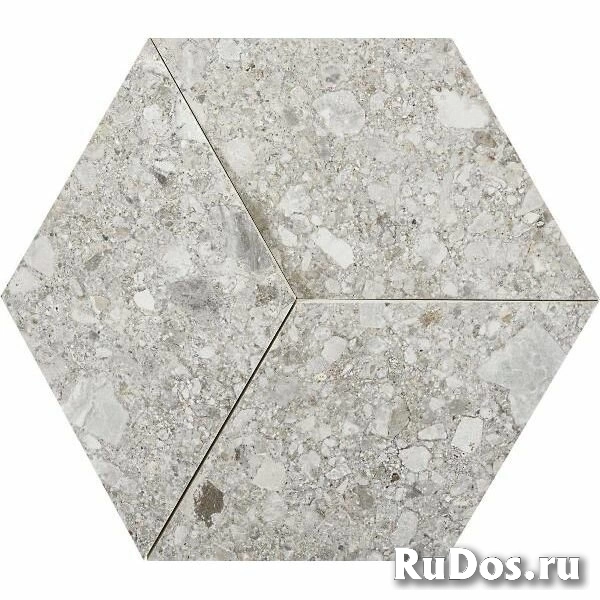 Плитка Marazzi Mystone Ceppo di Gre Мозаика Ceppo di Gre Grey 3D M0KL 29х33,5 фото