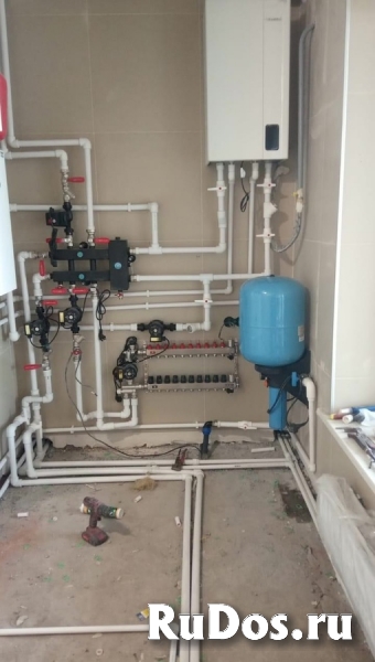 Монтаж систем отопления и водоснабжения, котлов и теплых полов изображение 4