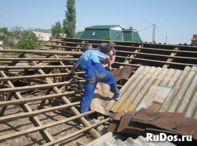 Демонтировать крышу в Рамони, снести кровлю Рамонь Воронежская фото