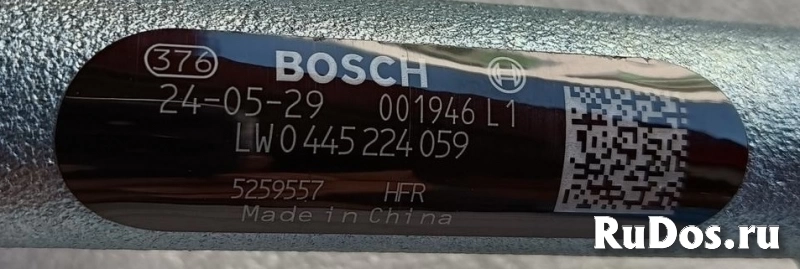 Рампа топливная Cummins 2.8 Газель Bosch Оригинал фотка