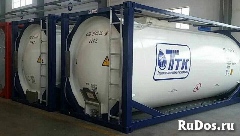 Танк-контейнер объём 25м3 тип Т4, для перевозки нефтепродуктов, новый. фото
