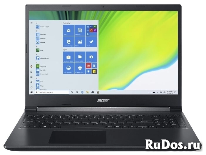 Ноутбук Acer Aspire 7 A715-75G-76LP (Intel Core i7 9750H 2600MHz/15.6quot;/1920x1080/8GB/256GB SSD/DVD нет/NVIDIA GeForce GTX 1650 4GB/Wi-Fi/Bluetooth/Windows 10 Home) фото