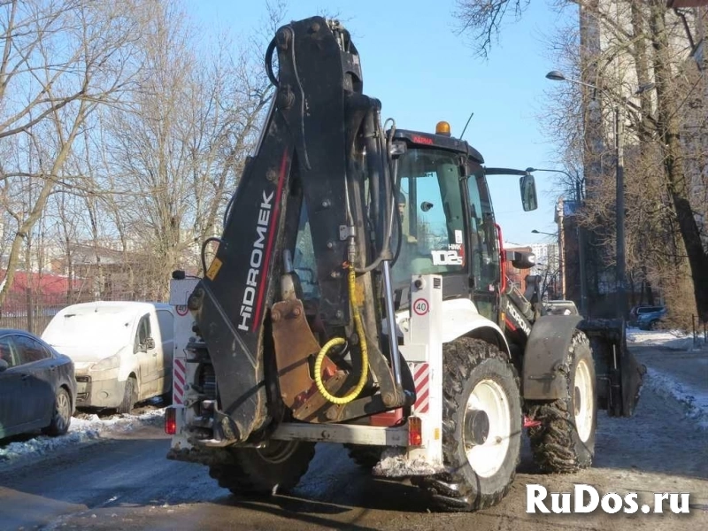 Экскаватор-погрузчик Hidromek 102 S, 2021 г., 2 ковша + молот изображение 5