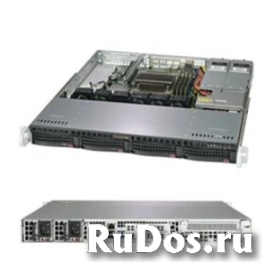 Серверная платформа Supermicro SERVER SYS-5019C-MR (X11SCM-F, 813MFTQC-R407CB) (LGA 1151, E-2100/E-2200, Intel® C246 chipset, 4 Hot-swap 3.5quot; SATA3, 1 M.2, 4xDDR4 Up to 128GB Unbuffered ECC UDIMM, 1 PCI-E 3.0 x16 slot, 2 GbE ports, 1 dedicated IPMI LAN, 2 фото