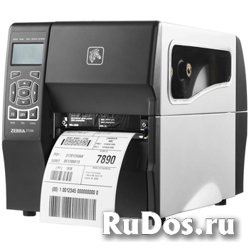 Принтер этикеток термотрансферный Zebra ZT230, RS-232, USB, 203 dpi, 104 мм, 152 мм/с фото