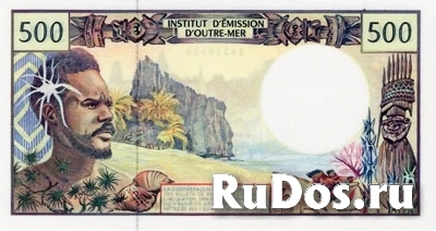 Банкнота Новой Каледонии фотка