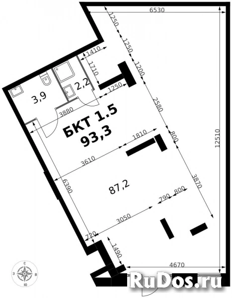 Продам коммерческую недвижимость 93.3 м2 изображение 3