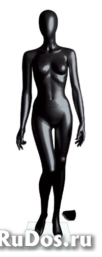 Манекен женский чёрный глянцевый CFWW 124 фото