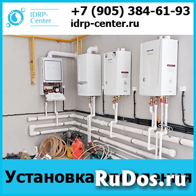 Установка отопления в доме от компании  IDRP-Center фото