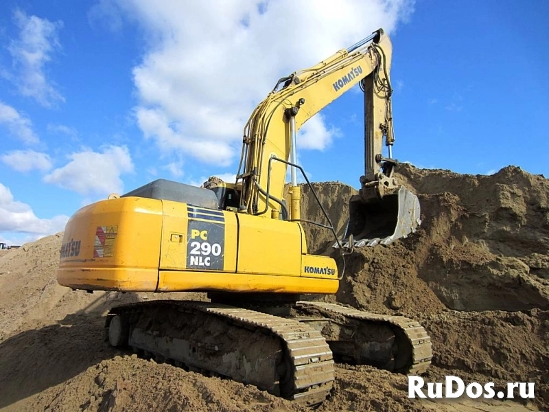 Гусеничный экскаватор Komatsu 290, ВСЕ линии, отл. сост. изображение 3