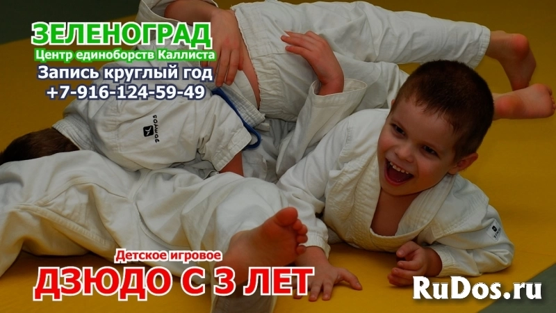 Зеленоград. Детское игровое дзюдо с 3 лет. изображение 8