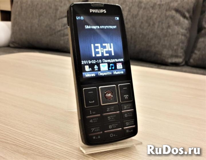 Новый Philips X5500 Black (оригинал,2-сим.карты) изображение 3