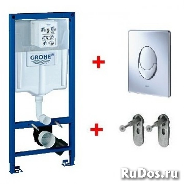 Инсталляция Grohe Rapid SL 38721001 (3 в 1 в сборе) для унитаза фото