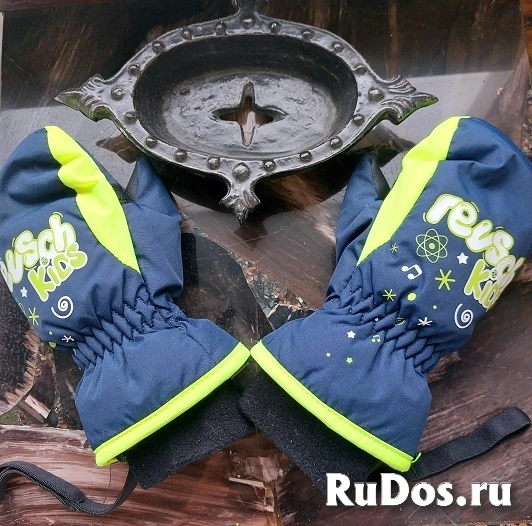 REUSCH детские варежки с водоотталкивающей пропиткой. изображение 5