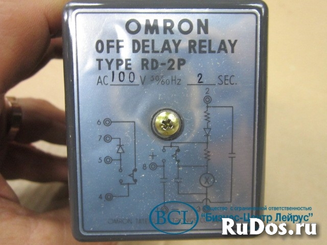 Реле Omron rd-2p 100VAC 50/60Hz 2SEC off delay relay Omron изображение 4