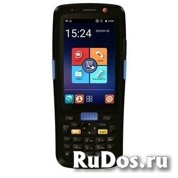 Терминал сбора данных GlobalPOS C5000LTE-LMT, лазерный, Android 5.1, Bluetooth, WiFi, NFC, 4G, GPS, 5МП, 3.7quot; (480*800), 3800 мАч, кабель, адаптер фото