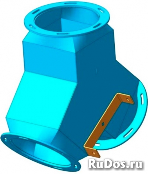 Клапан перекидной электрический, клапан перекидной ручной изображение 4