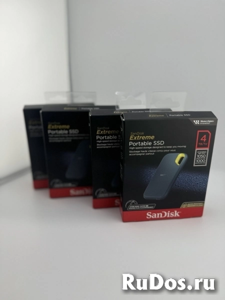 Внешний жёсткий Sandisk Extreme portable SSD 4TB фотка