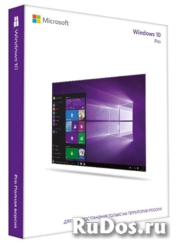 Microsoft Windows 10 Professional Win32 English Intl 1pk DSP OEI DVD фото