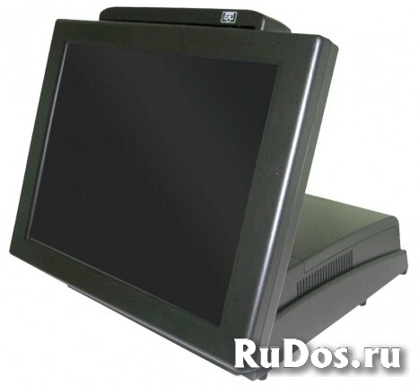 POS терминал-моноблок GlobalPOS 150 15quot;, 2GB RAM, 500GB HDD, MSR, без ОС, черный фото