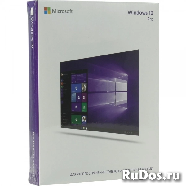 Microsoft Windows 10 Professional 32-bit/64-bit English Intl non-EU/EFTA USB фото