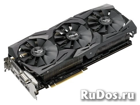 Видеокарта ASUS GeForce GTX 1080 Ti 1569MHz PCI-E 3.0 11264MB 11010MHz 352 bit DVI 2xHDMI HDCP Strix OC Gaming фото