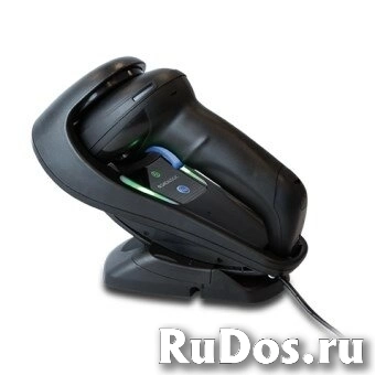 Беспроводной cканер штрих-кода Datalogic Gryphon GM4500, 2D, 433MHz радио, черный , зар.-комм. база, кабель USB, ЕГАИС, обязательная маркировка фото