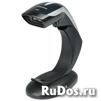 Сканер штрих-кода Datalogic Heron HD3130 USB Kit, 1D image, черный, подставка, кабель (HD3130-BKK1B) фото
